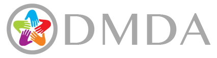 A black and white image of the word " omd ".